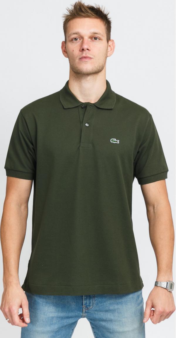 ACOSTE Men's Classic Polo T-Shirt tmavě olivové