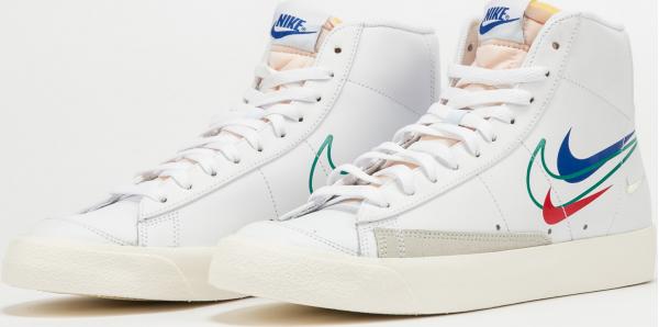 Nike Blazer Mid '77 white / green noise - game royal
