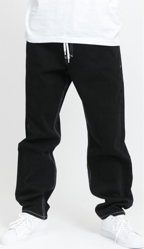 Mass DNM Block Jeans black rinse