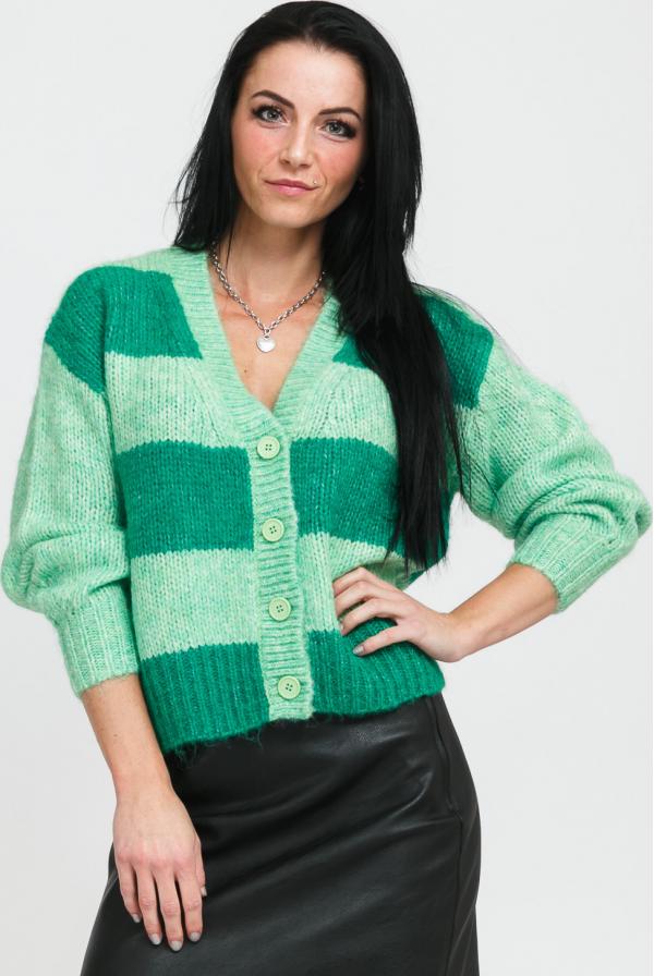 JJ XX JXbonnie  Cardigan Knit zelený