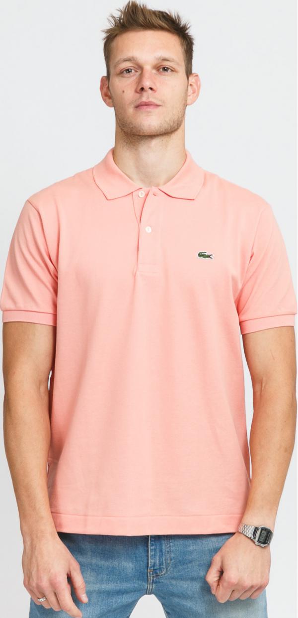 ACOSTE Men's Classic Polo T-Shirt lososové