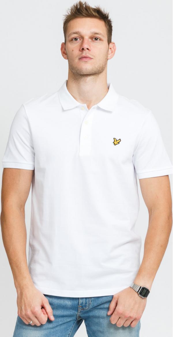 yle & Scott Plain Polo Shirt bílé