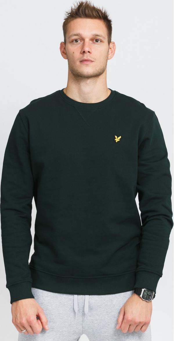 yle & Scott Crew Neck Sweatshirt tmavě zelená