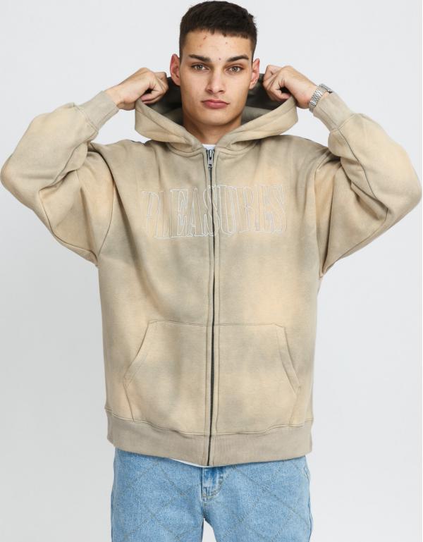 PEASURES Gospel Zip Hoody béžová