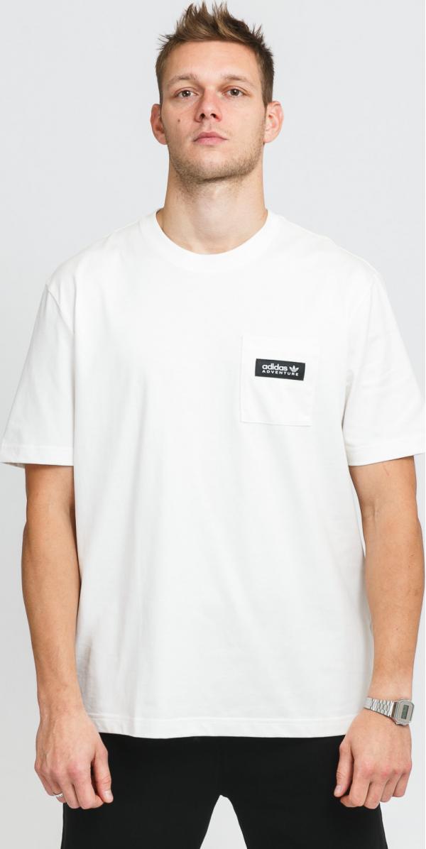 adidas Originals Pocket Tee bílé