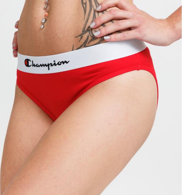 Champion 2Pack High Waist Brief černé / červené