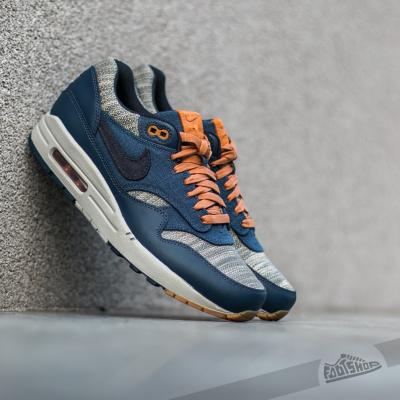 Nike Air Max 1 Premium Midnight Navy/ Dark Obsidian - Cider
