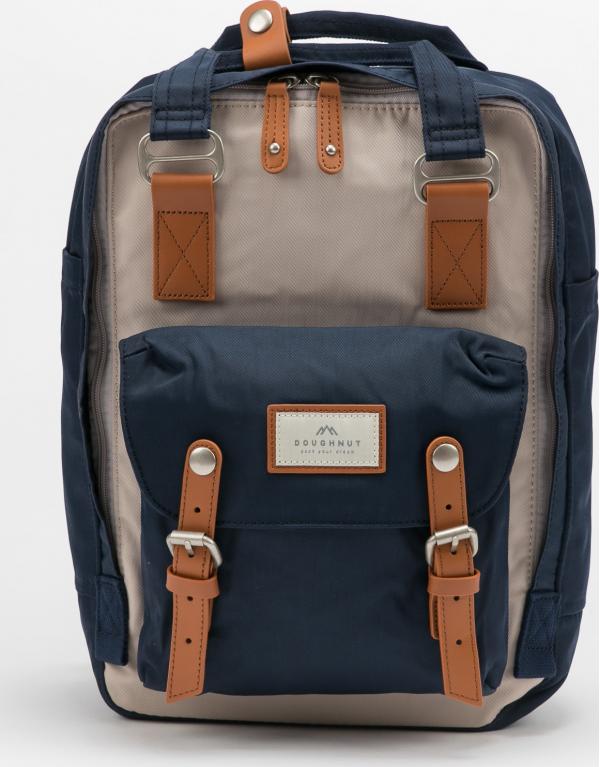 Doughnut Macaroon Backpack navy / béžový
