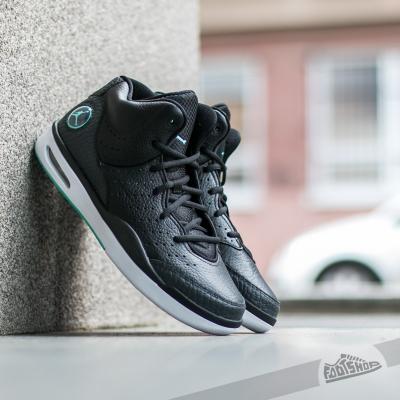 Jordan Flight Tradition Black/ Hyper Turq- Anthracent- White