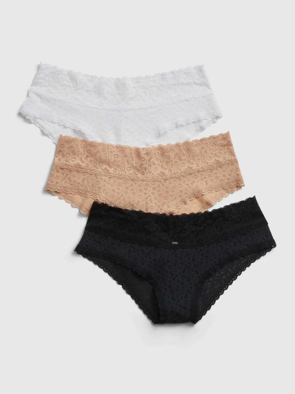 Lace Cheeky Kalhotky 3 ks GAP