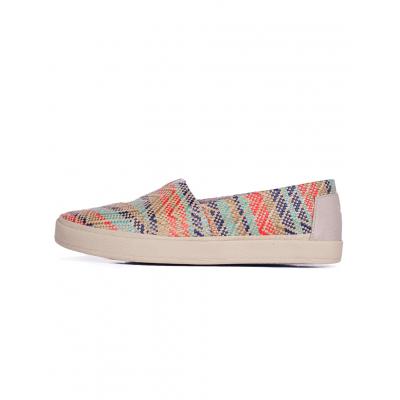 Slip-on Toms Avalon natural multi woven