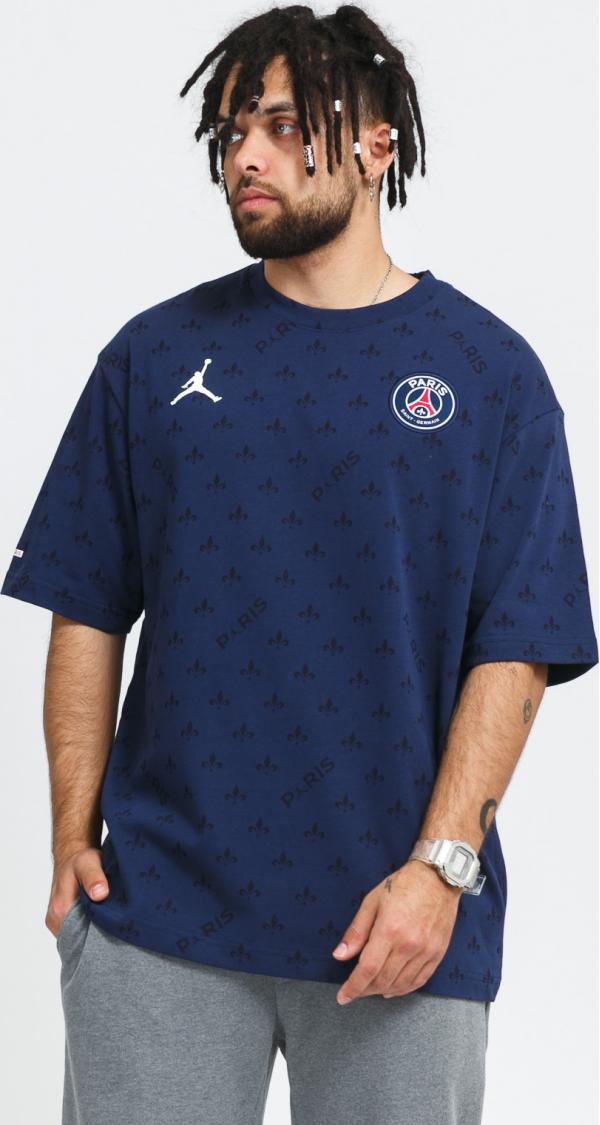 Jordan M J PSG tatement Tee navy