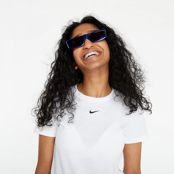 Tričko Nike Sportswear Essential Short Sleeve Tee White/ Black L