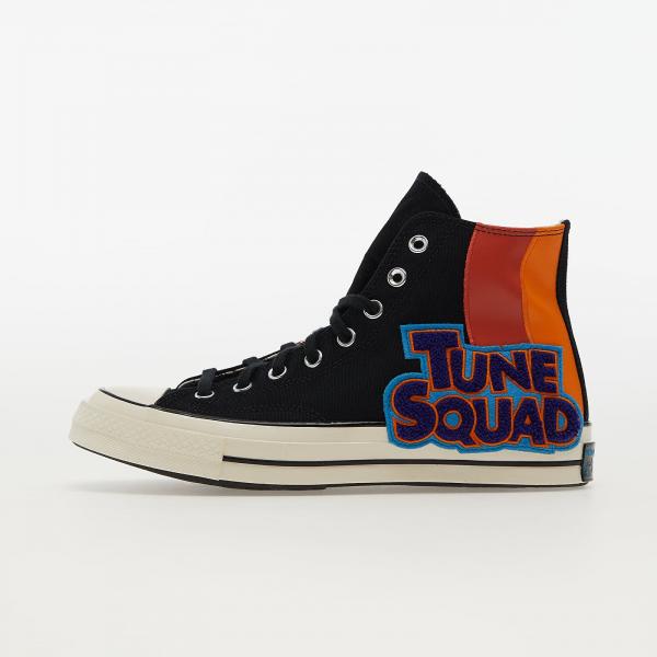 Converse x Space Jam Chuck 70 Hi Black/ Mantra Orange/ Multi