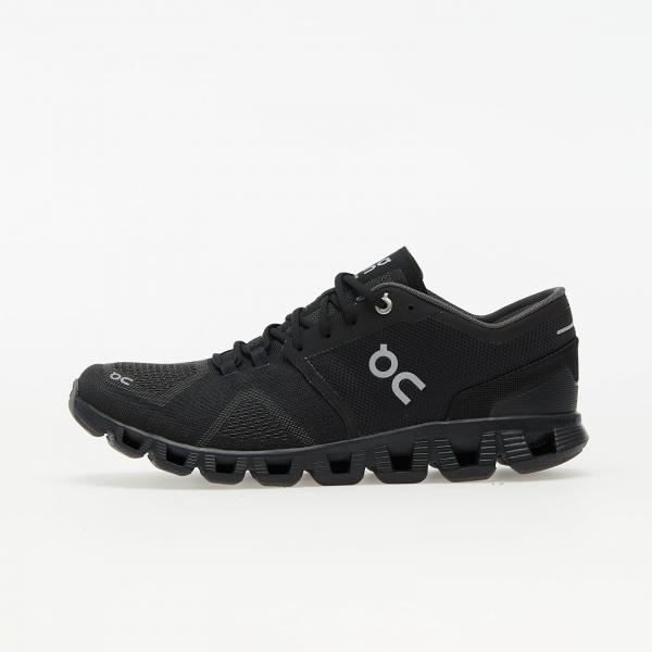 On Cloud X Black/ Asphalt