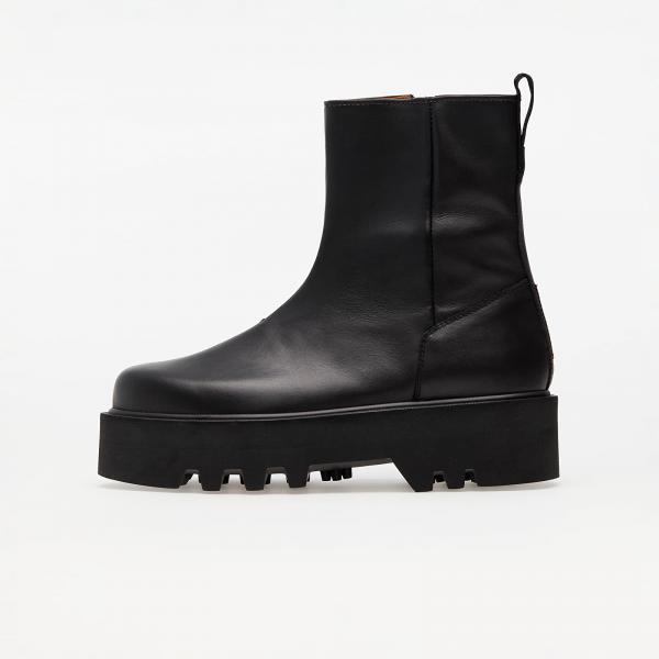 HERON PRESTON Ankle Boot Leather Black