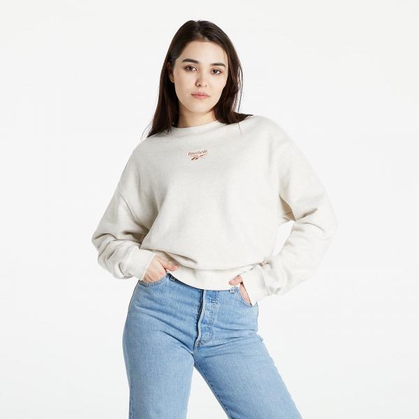 Reebok Classics Pf Small Logo Crew Chamel/ Cancor
