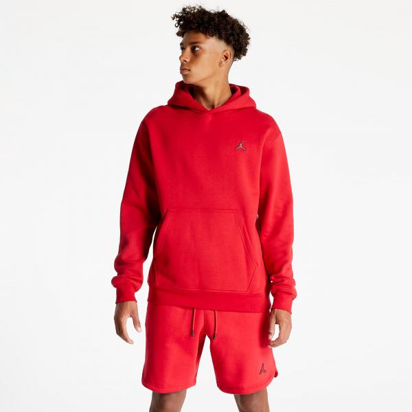 Jordan Essentials Men's Fleece Pullover Hoodie Gym Red