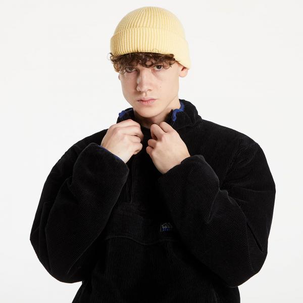 Stüssy Corduroy Mock Pullover Black