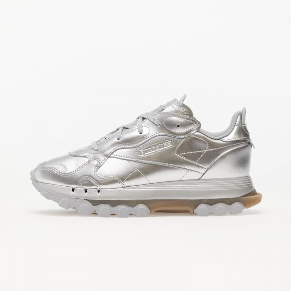 Reebok x Cardi B Classic Leather Silver Metallic/ Silver Metallic/ Pewter