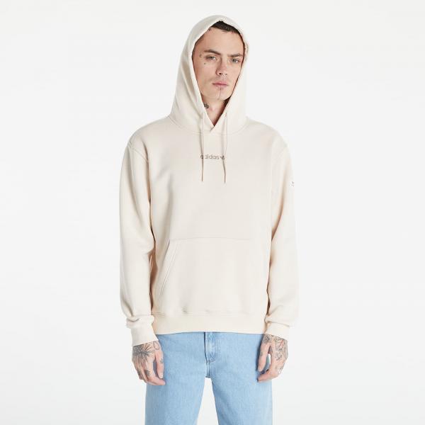 adidas Trefoil Linear Hoodie Linen