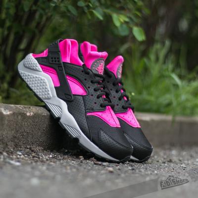 Nike Wmns Air Huarache Run Black/ Pink Blast-White