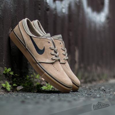Nike Zoom Stefan Janoski Khaki/ Black- Gum Light Brown
