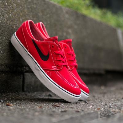 Nike Zoom Stefan Janoski Canvas University Red/ Black-Gum Light Brown-White