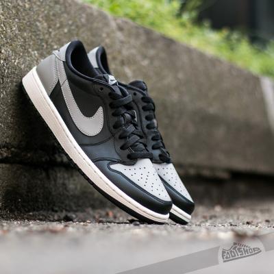 Air Jordan 1 Retro Low OG Black/ Medium Grey-Sail