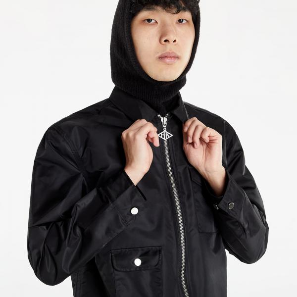 Han Kjøbenhavn Army Shirt Zip Black