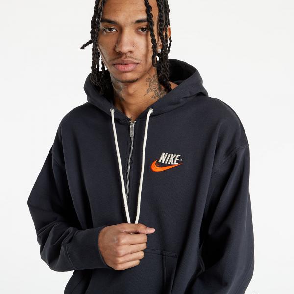 Nike Sportswear Trend Men's Fleece Pullover Hoodie Off Noir