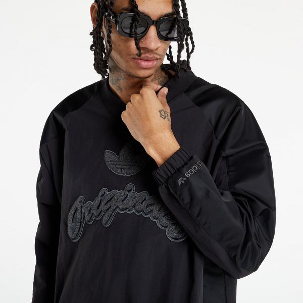 adidas Clgt Popover Windbreaker Black