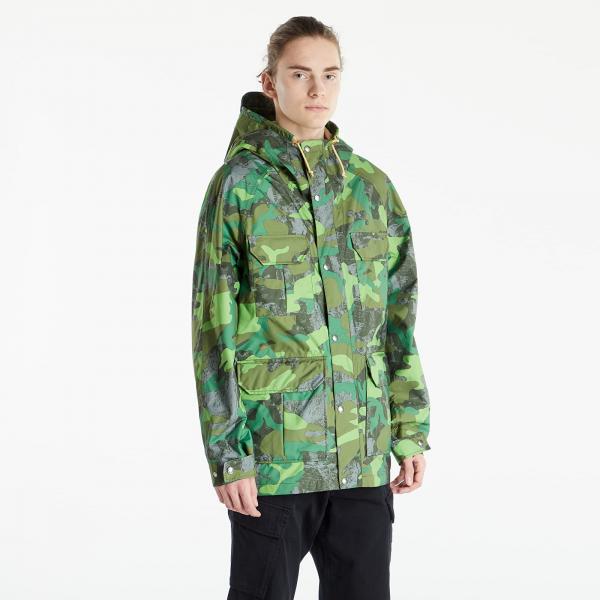 The North Face M Printed Dryvent Mountain Parka Tea Green Tnf Camo Print