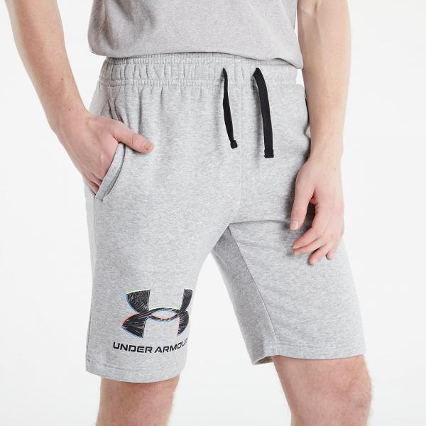Under Armour Rival Flc Graphic Short Mod Gray Light Heather/ Black
