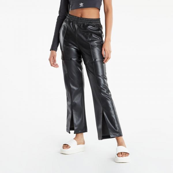 adidas Faux Leather Track Pant Black