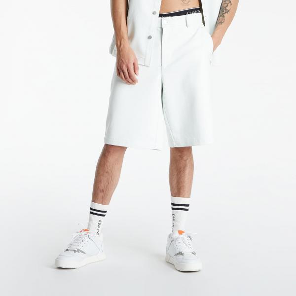 Han Kjøbenhavn Suit Shorts Wide Leg White Croc