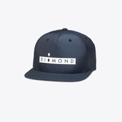 Diamond Marquise Clipback Navy