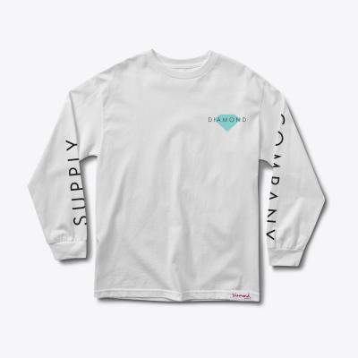 Diamond Solid Longsleeve White