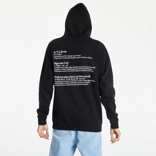 PLEASURES Vocabulary Hoody Black