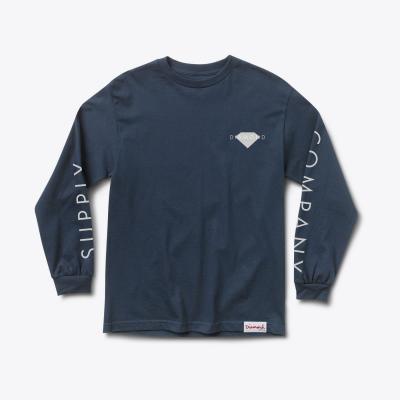 Diamond Solid Longsleeve Navy