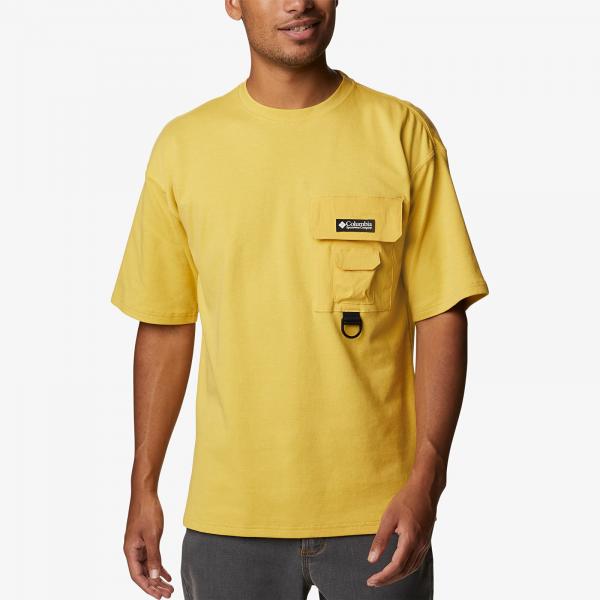 Columbia Field Creek™ Doubleknit Short Sleeve Tee Golden Nugget
