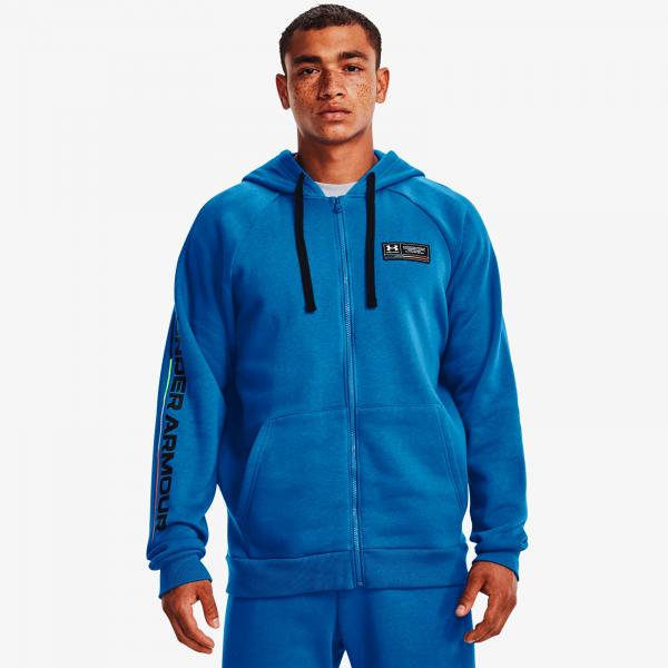 Under Armour Rival Fleece Chroma Fz Hd Victory Blue/ White