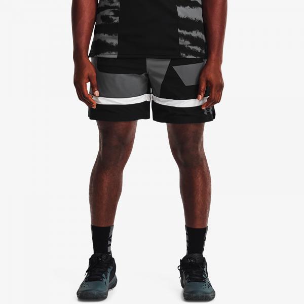 Under Armour Baseline Woven Short Black/ Pitch Gray/ Pitch Gray