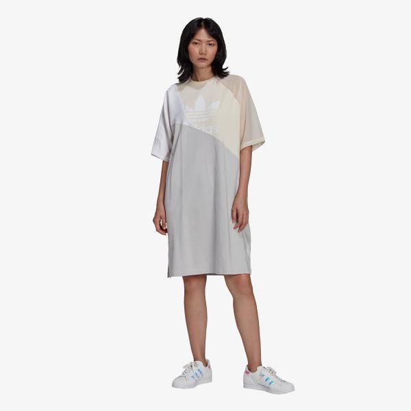 adidas Tee Dress Wonder White