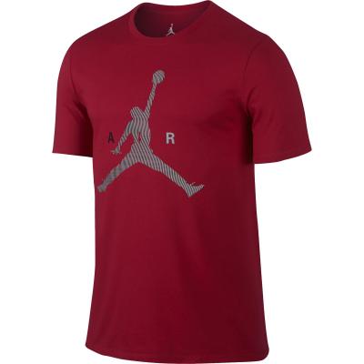 Jordan Air Jumpman Tee Red/ Wolf Grey