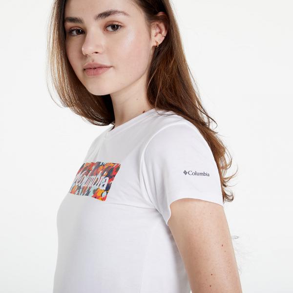 Columbia Sun Trek™ Ss Graphic Tee White/ Typhoon