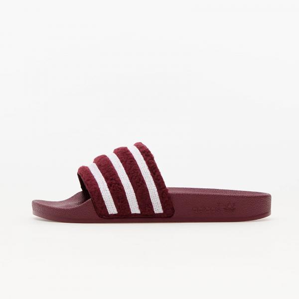 adidas Adilette W Red/ Ftw White/ Legend Burgundy