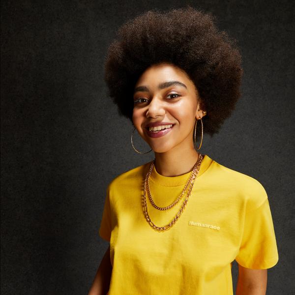 adidas x Pharrell Williams Basics Tee Bold Gold