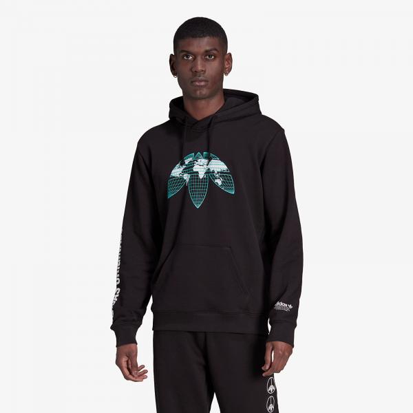 adidas United Hoodie Black