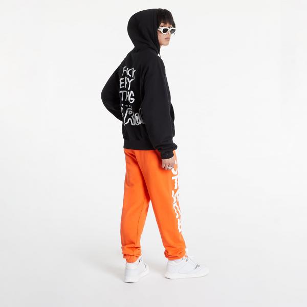HERON PRESTON Hoodie F Errythang Black/ White